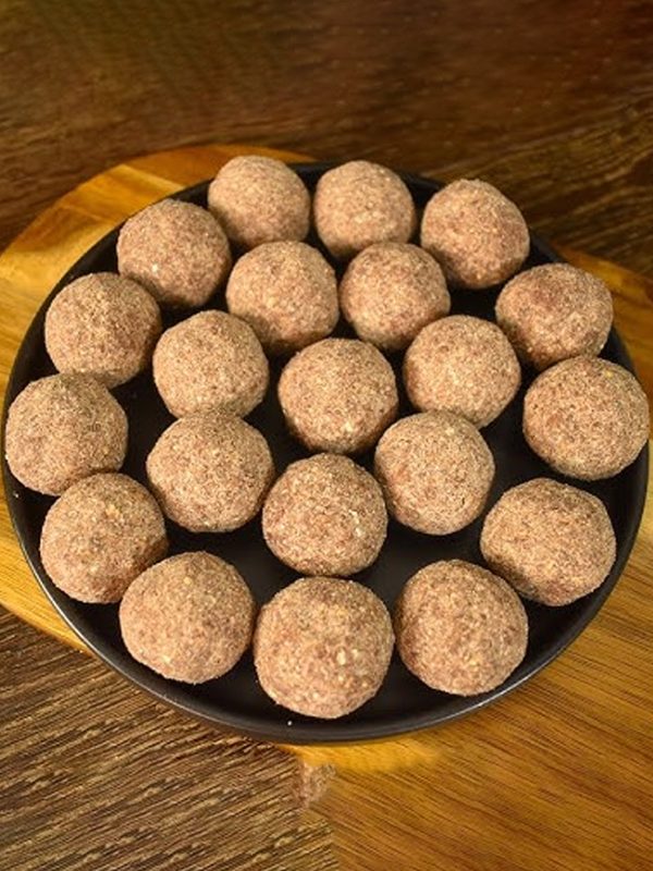 Ragi Ghee Laddu (Palm Jaggery)